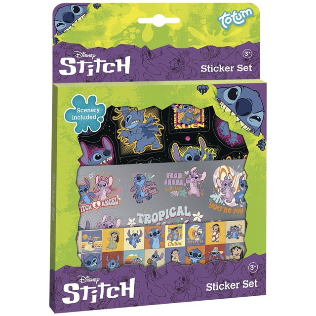 Stitch Sticker-Set Aufkleber (ab 3 Jahren)
