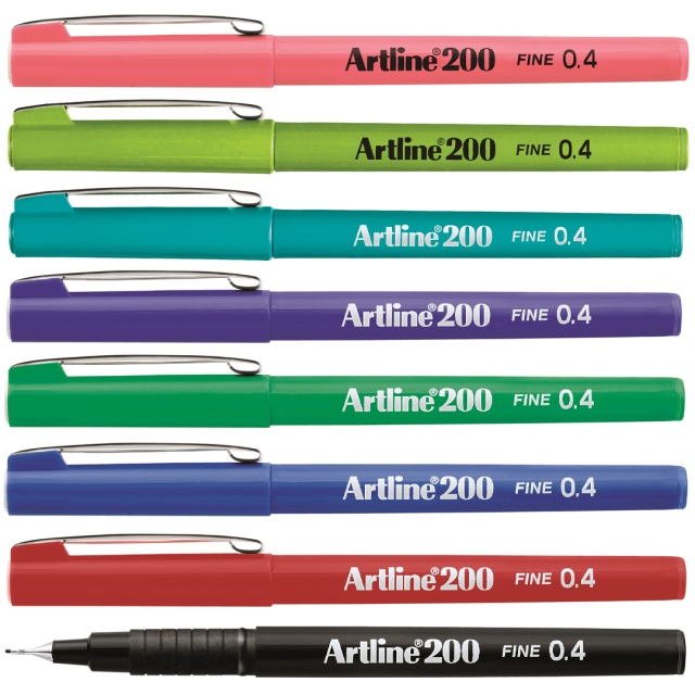 Fineliner 200 0.4 mm 8er-Pack