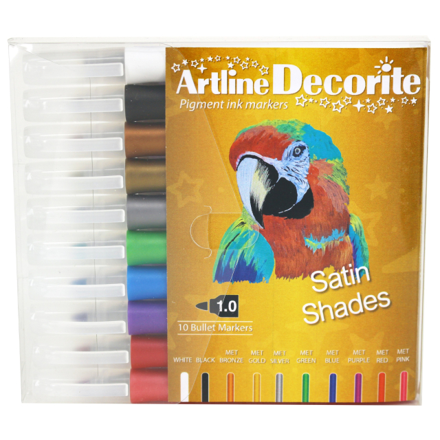 Decorite Marker 10er-Pack Satin