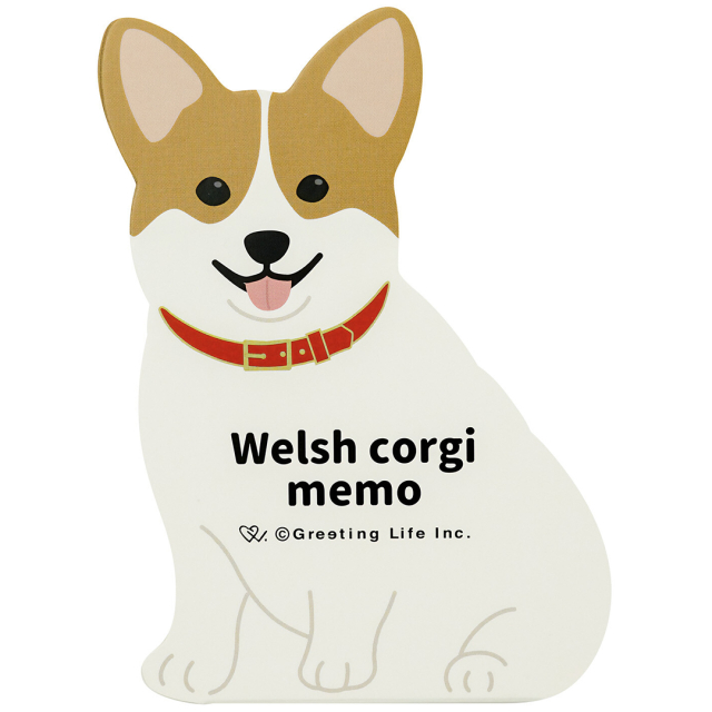 Corgi Memo Notizblock