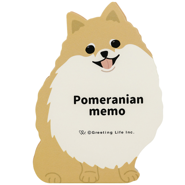Pomeranian Memo Notizblock