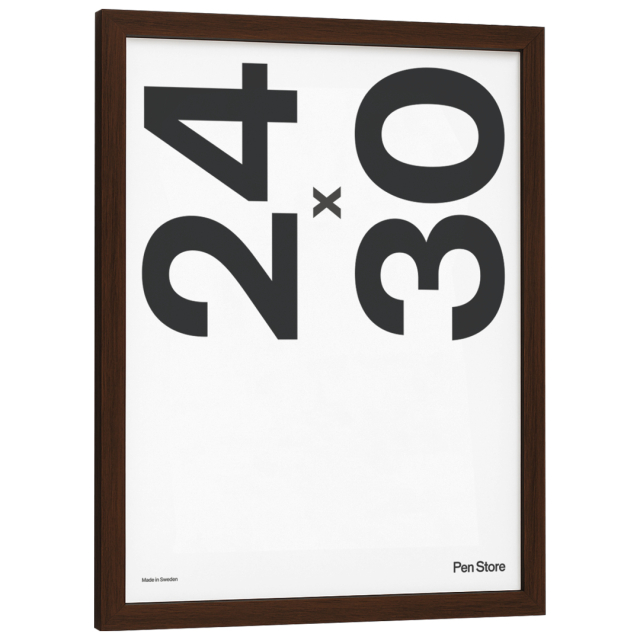 Holzrahmen Walnussfarbe 24x30 cm