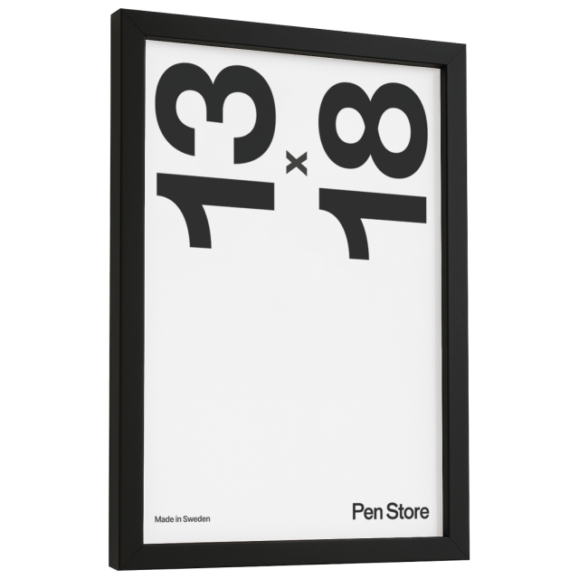 Holzrahmen Schwarz 13x18 cm