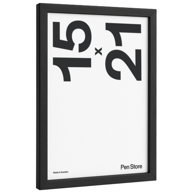 Holzrahmen Schwarz 15x21 cm