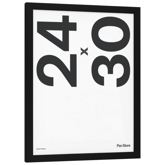 Holzrahmen Schwarz 24x30 cm