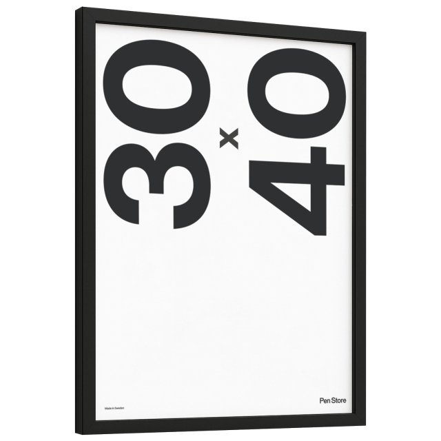 Holzrahmen Schwarz 30x40 cm