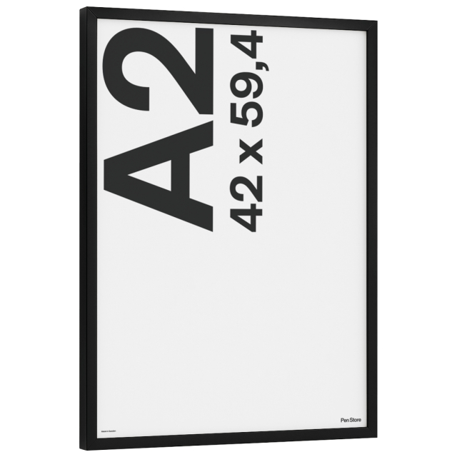 Holzrahmen Schwarz 42x59,4 cm A2