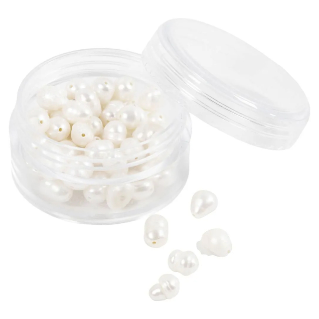 Süßwasserperlen 55er Pack