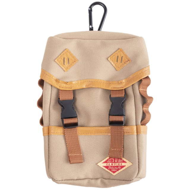 Aufbewahrungstasche Mini Backpack Pouch Beige