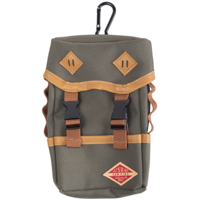 Aufbewahrungstasche Mini Backpack Pouch Khaki