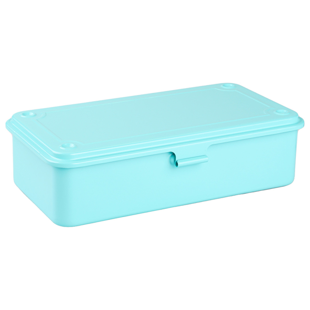 T190 Trunk Shape Toolbox Turquoise