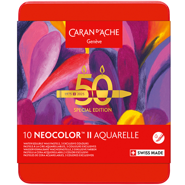 Neocolor II Aquarelle 50 Years Pop 10er-Set