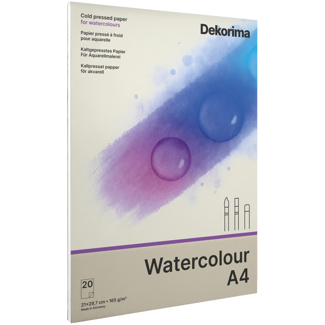 Watercolour Pad 165g A4