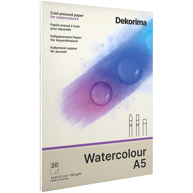 Watercolour Pad 165g A5