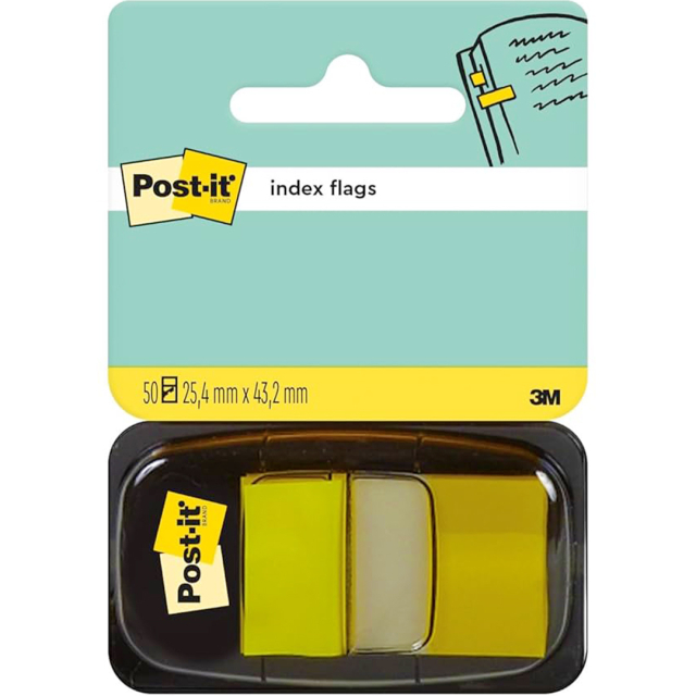 Post-it Indexreiter 25,4 x 43,2 mm Gelb