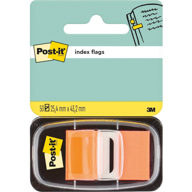 Post-it Indexreiter 25,4 x 43,2 mm Orange