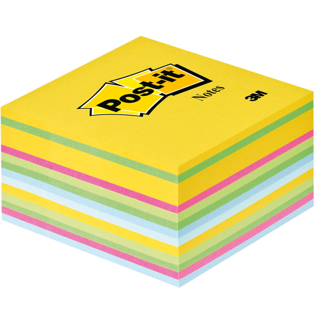 Post-it Note Cube 76x76 Farbmix Ultra