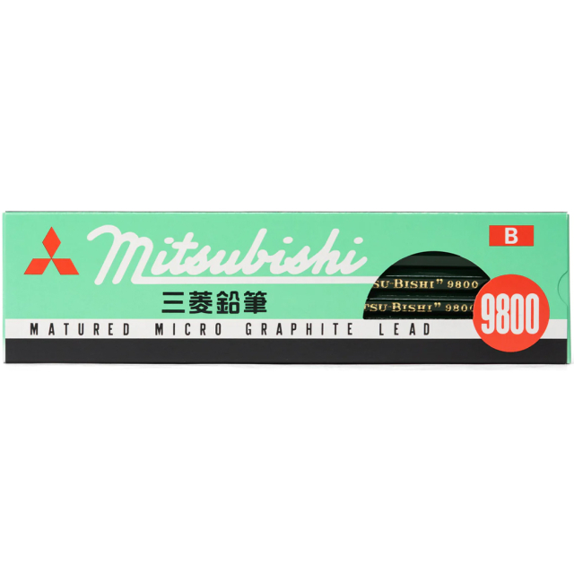 Bleistift Mitsubishi 9800 B 12er-Pack