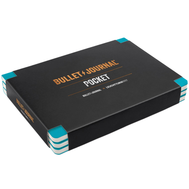 Bullet Journal Pocket 3er-Pack Turquoise25