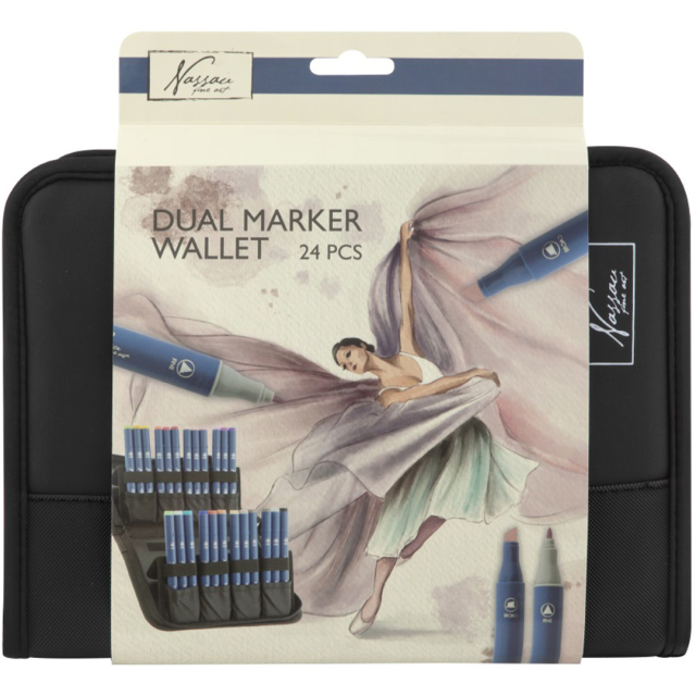 Marker Wallet 24 Stifte