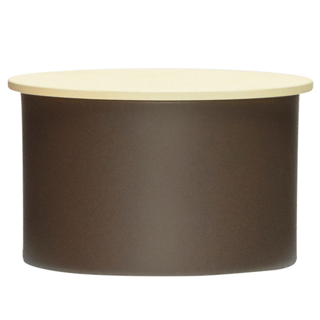 Aufbewahrung District Box Small Braun/Gelb