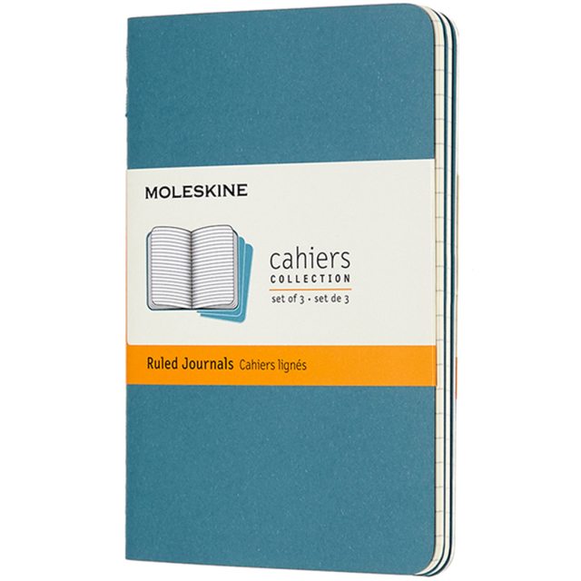 Cahier Notebook Pocket Brisk Blue Liniert