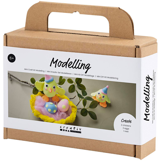 Mini DIY Kit Modelliermasse Ostern