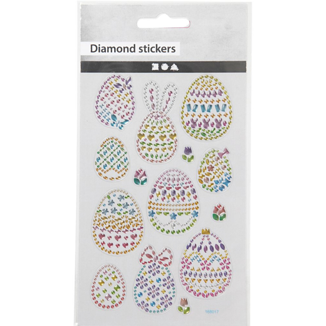 Diamond stickers Oster-Eier