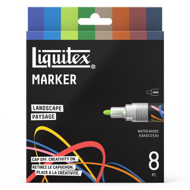 Marker Landscape 8er-Set