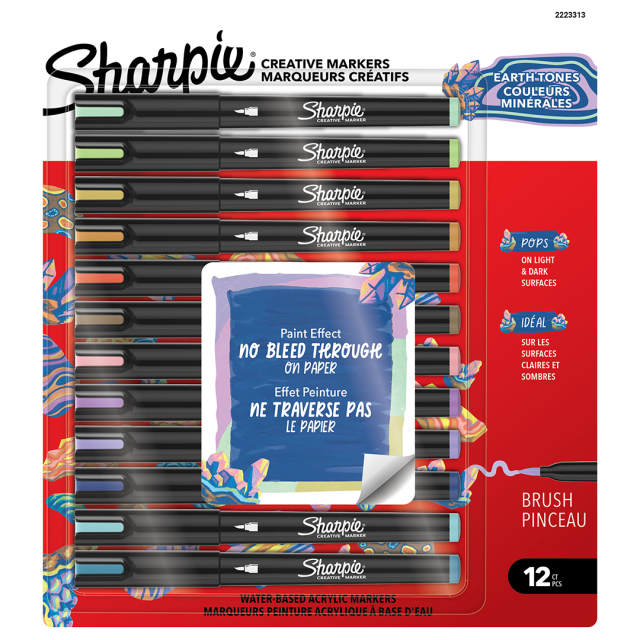 Creative Marker Brush Tip 12er-Pack Earth Tones