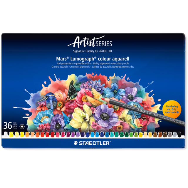 Aquarellstifte Mars Lumograph 36er-Set