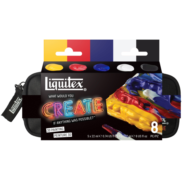 Acrylfarbe Basics 3D Painting 5 x 22 ml