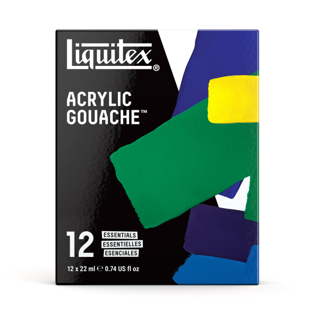 Gouachefarbe Essentials Set 12x22 ml