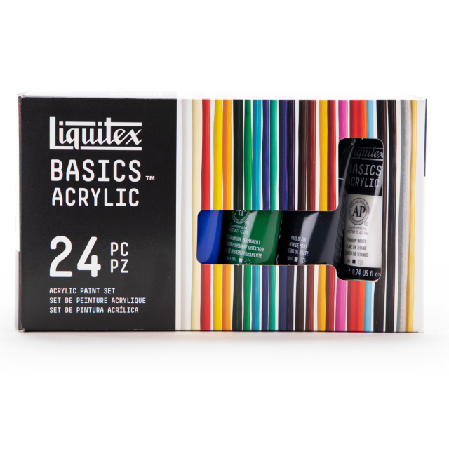 Acrylfarbe Basics Set 24x22 ml