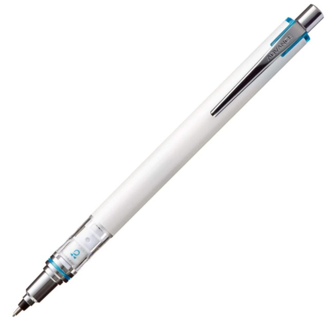 einminenstift Kuru Toga Advance 0,7 mm Weiß