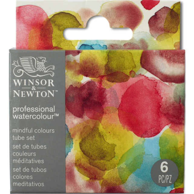 Professional Aquarellfarbe Tuben 5 ml Mindful 6er-Set