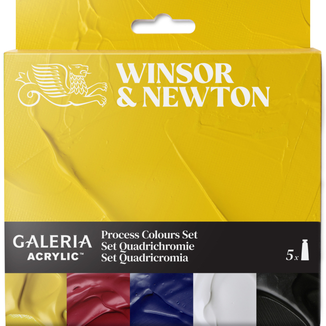 Galeria Acrylfarbe 5x60ml Process set