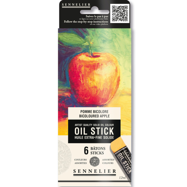 Oil Stick Mini 6er-Set Bicoloured apple