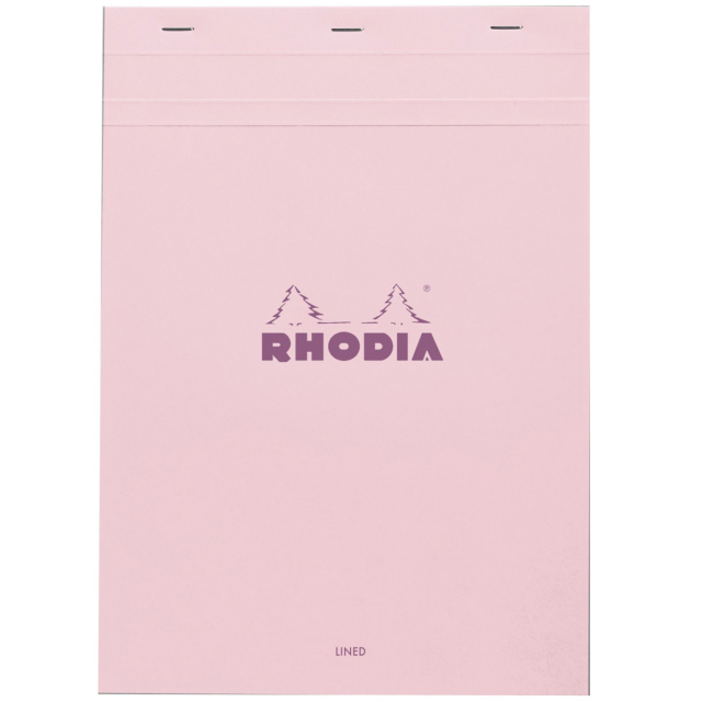 Block Pink No.18 A4 Liniert