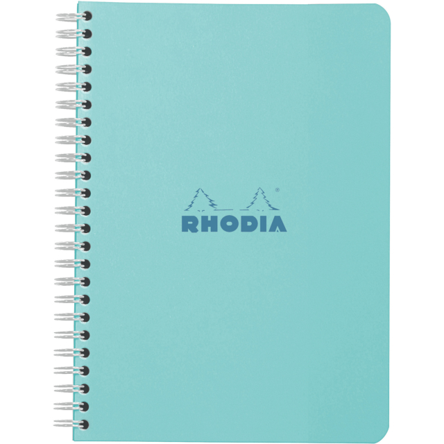 Notebook Spiral Azure A5 Liniert