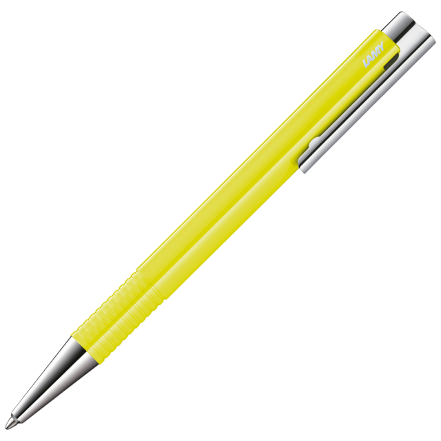 Logo M+ Neonyellow Kugelschreiber