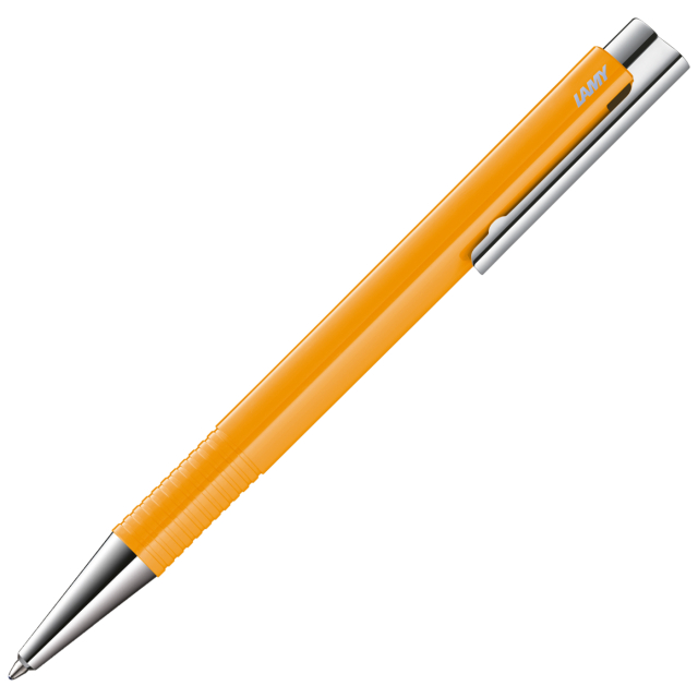 Logo M+ Neonorange Kugelschreiber