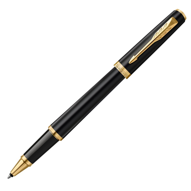 Meridian Matte Black/Gold Rollerball
