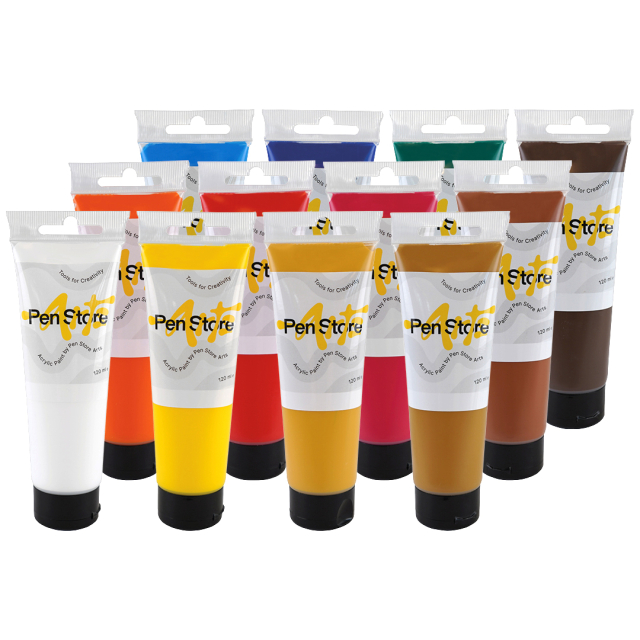 Acrylfarbe 120 ml 12-set Landscape
