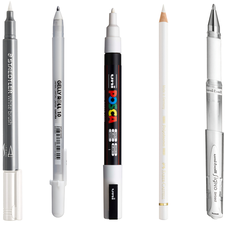 Sample kit Weiß in der Gruppe Selected / Sample kits bei Pen Store (sample06_set)