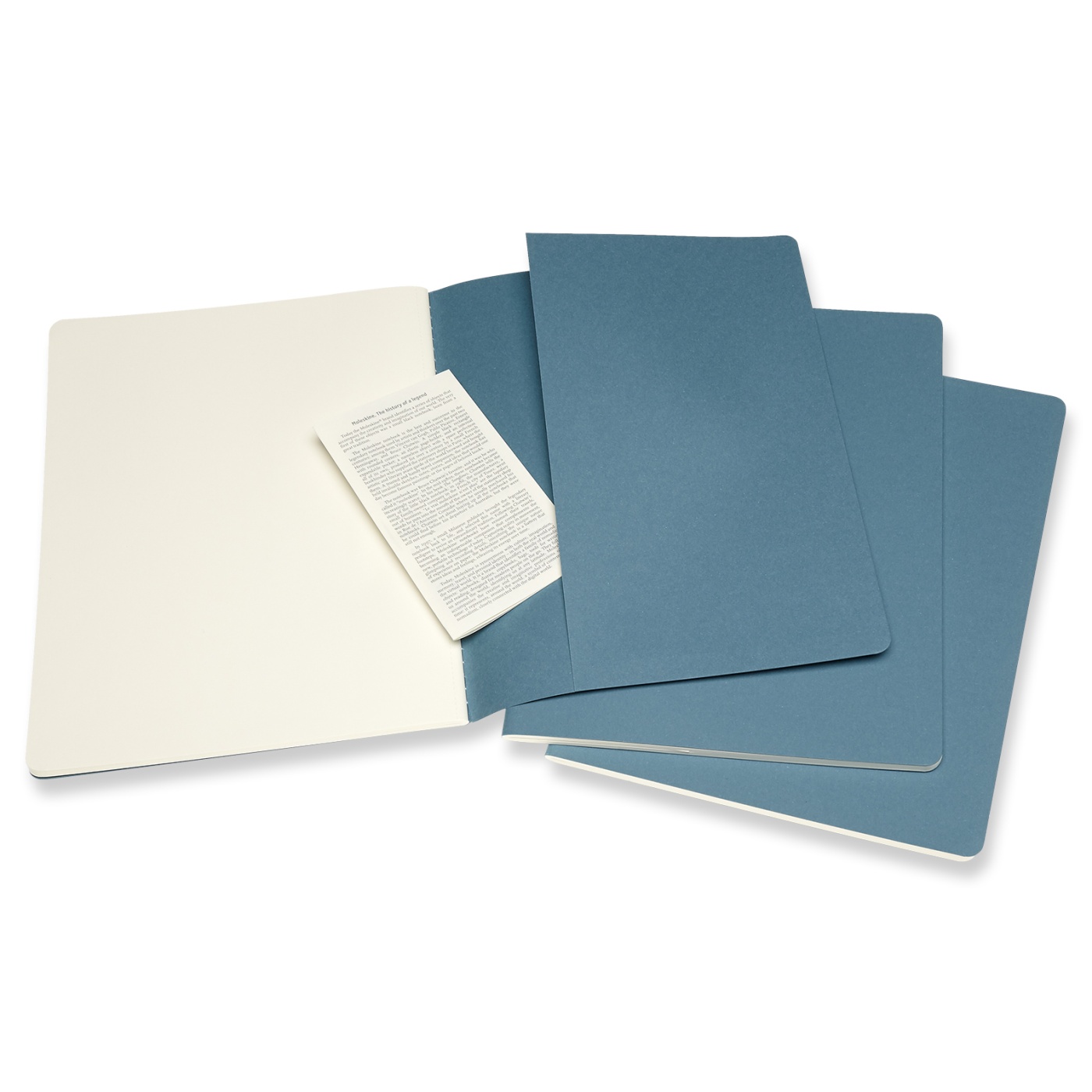 Cahier XL Brisk Blue Plain in der Gruppe Papier & Blöcke / Schreiben und Notizen / Notizbücher bei Pen Store (100331)
