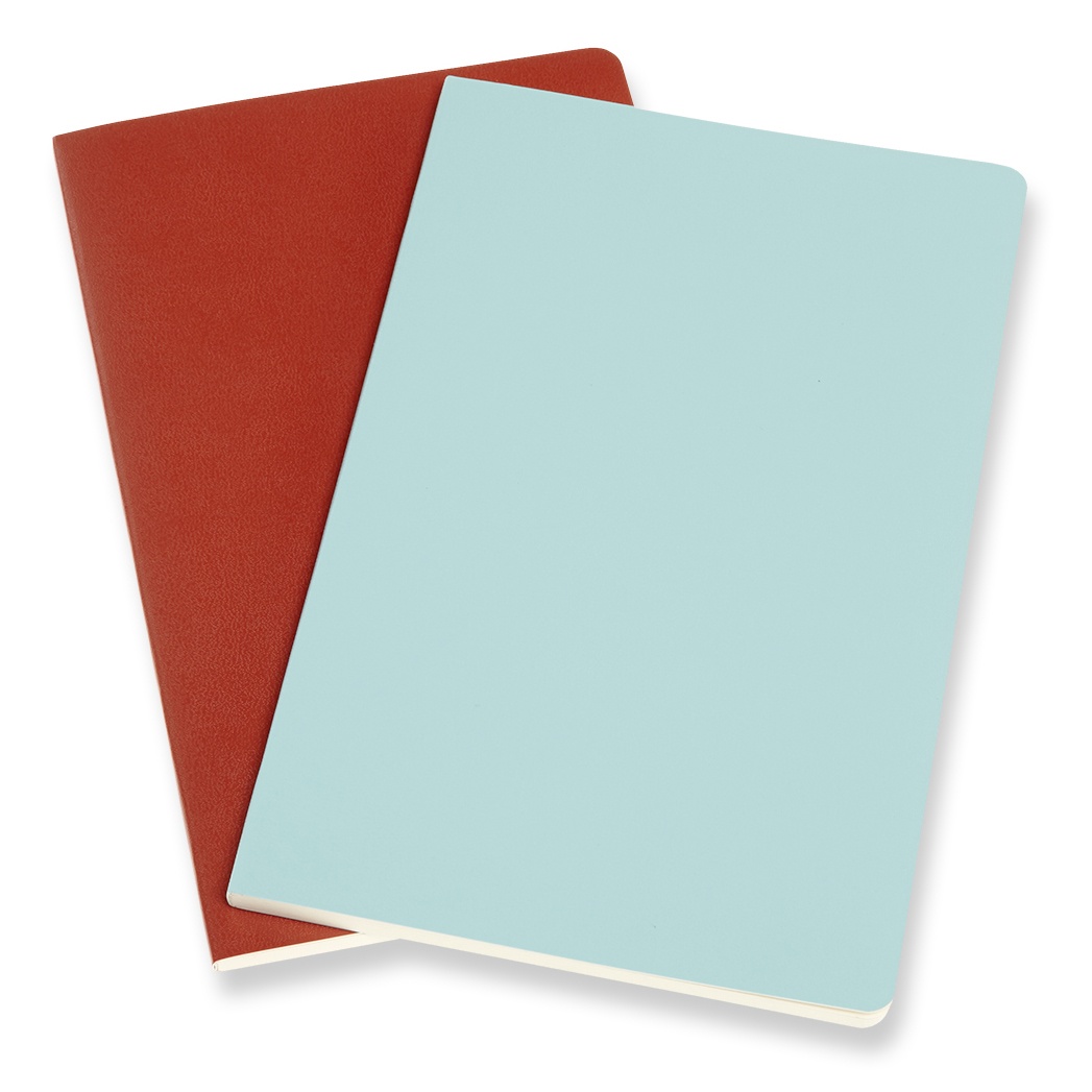 Volant Large Orange/Blue Ruled in der Gruppe Papier & Blöcke / Schreiben und Notizen / Notizbücher bei Pen Store (100347)