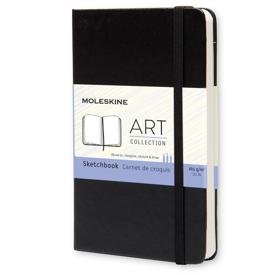 Sketchbook Pocket Black in der Gruppe Papier & Blöcke / Künstlerblöcke / Skizzenbücher bei Pen Store (100381)
