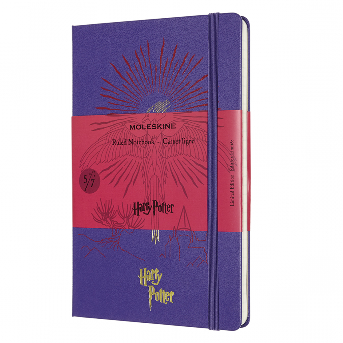 Hardcover Large Harry Potter Violet in der Gruppe Papier & Blöcke / Schreiben und Notizen / Notizbücher bei Pen Store (100399)