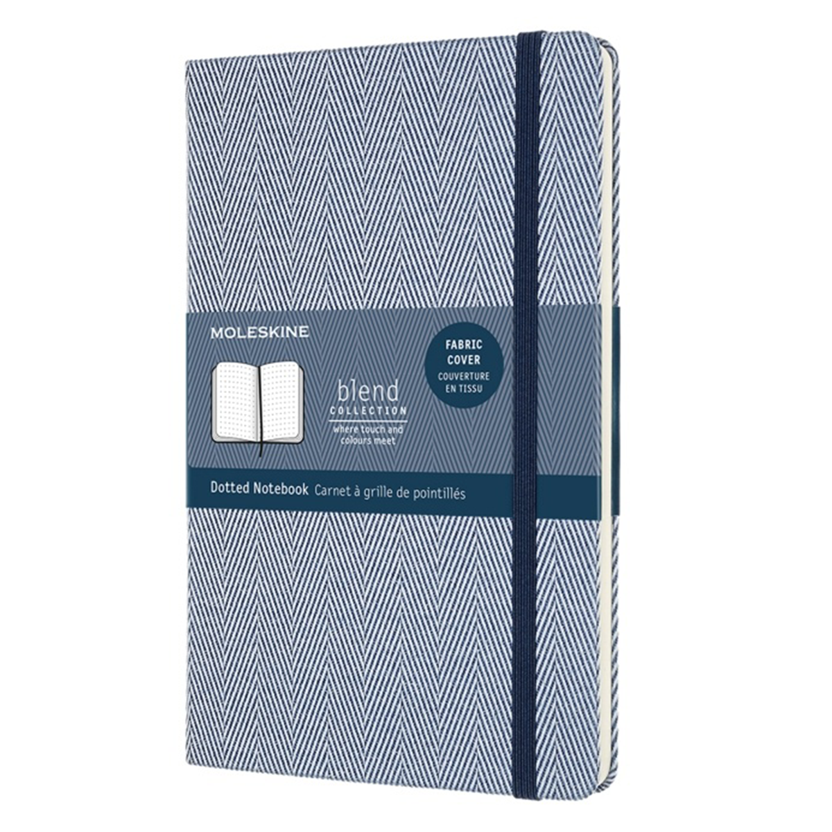 Blend Hardcover Large Dark Blue in der Gruppe Papier & Blöcke / Schreiben und Notizen / Notizbücher bei Pen Store (100446_r)